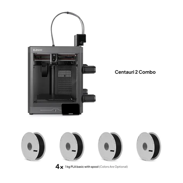 elegoo-centauri-2-combo-4-kg-pla-basic-fdm-3d-drucker-bundle image 1