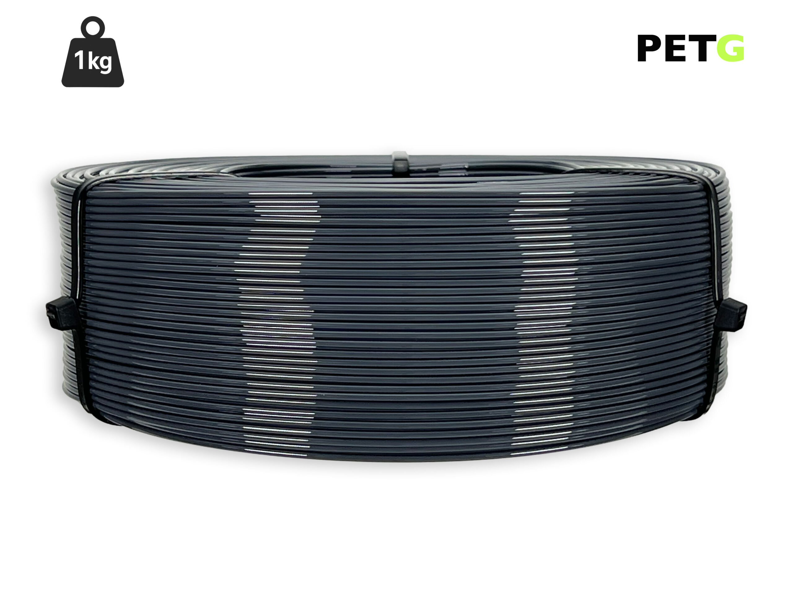 das-filament-petg-filament-1-75-mm-schiefergrau-1-kg-refill image 1