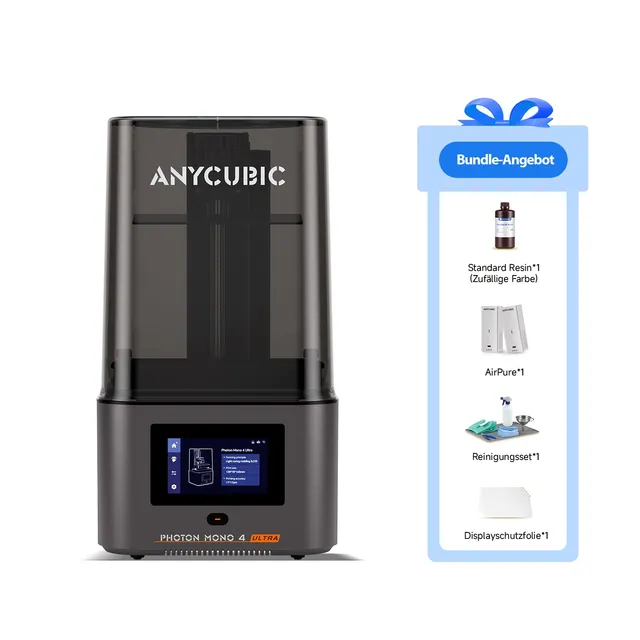 anycubic-photon-mono-4-ultra-erweitertes-starter-bundle-resin-drucker-set image 1