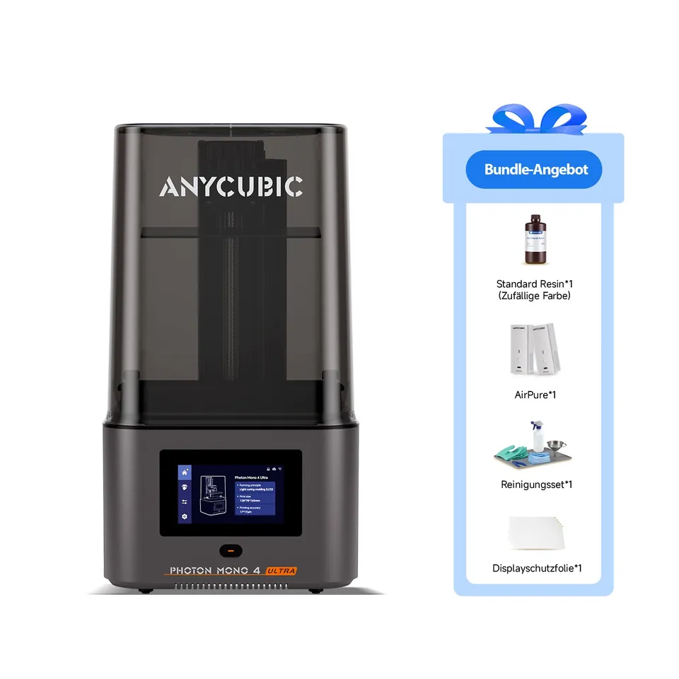 anycubic-photon-mono-4-ultra-erweitertes-starter-bundle-resin-drucker-set image 1