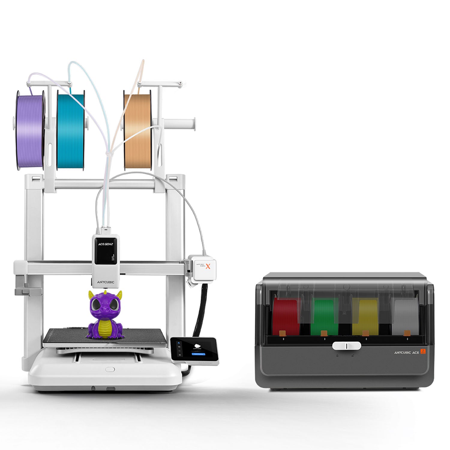 anycubic-kobra-x-combo-neuer-fdm-3d-drucker-mit-mehrfarbendruck-inkl-gratis-fila image 6