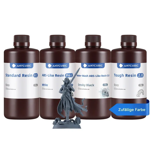 anycubic-experience-resin-bundle-4-kg-test-set-standard-abs-like-tough-water-was image 1