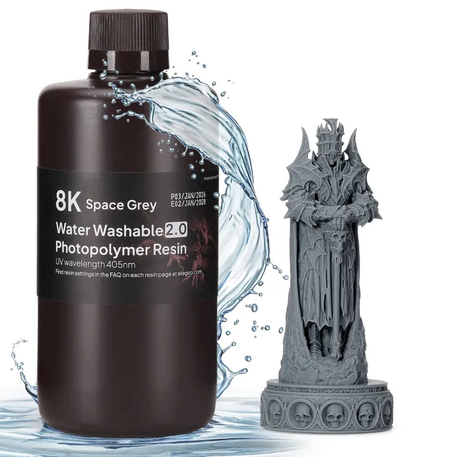 elegoo-8k-wasserabwaschbares-harz-v2-0-resin image 1