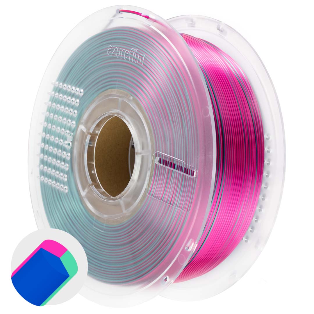 azurefilm-pla-silk-tri-color-filament-mermaid-dream image 2