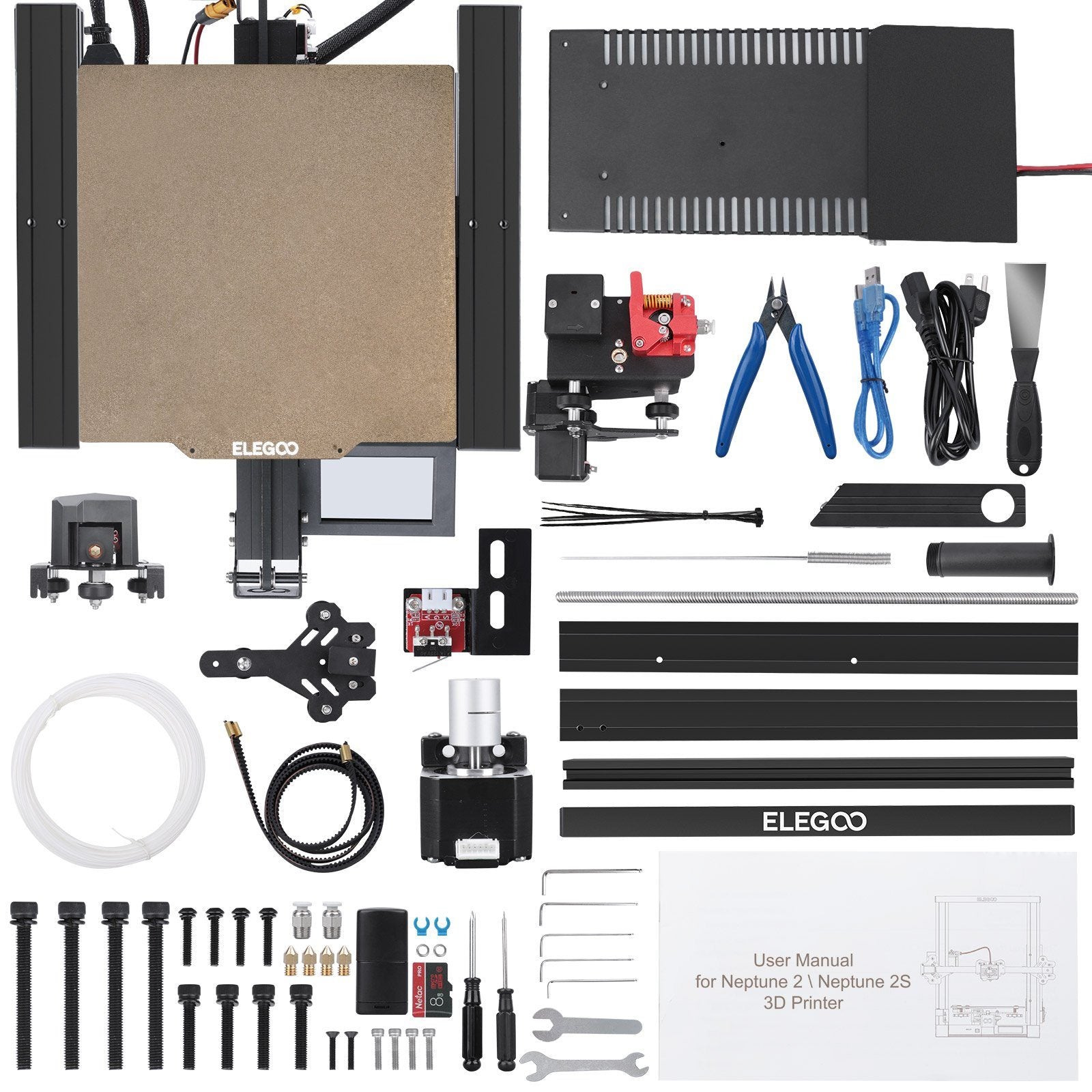 elegoo-neptune-2s-fdm-3d-drucker-mit-titan-extruder image 8