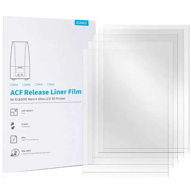 elegoo-acf-folie-f-r-mars-4-ultra-5er-pack-225x160mm image 1