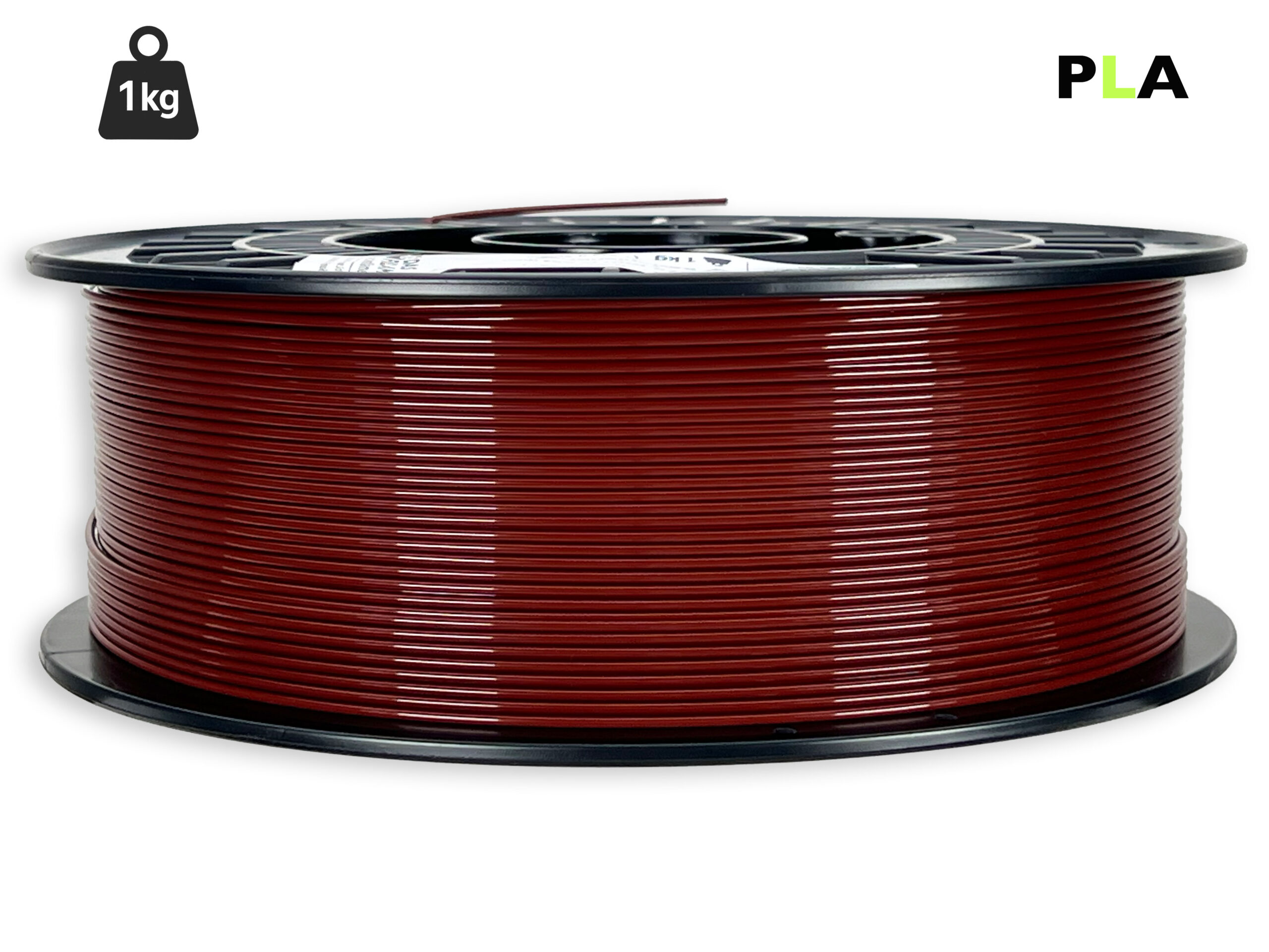 das-filament-pla-filament-1-75-mm-kastanienbraun-1-kg image 1