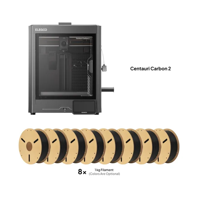 elegoo-centauri-carbon-2-fdm-3d-drucker-8-kg-pla-bundle image 1