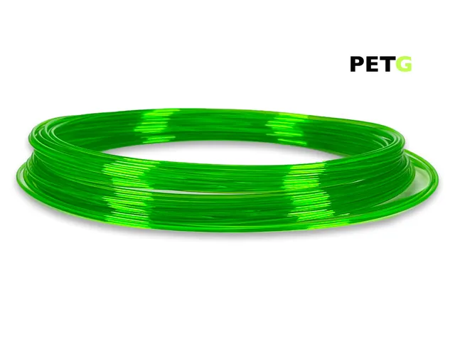 das-filament-petg-filament-50g-sample-1-75-mm-transparent-neongr-n image 1