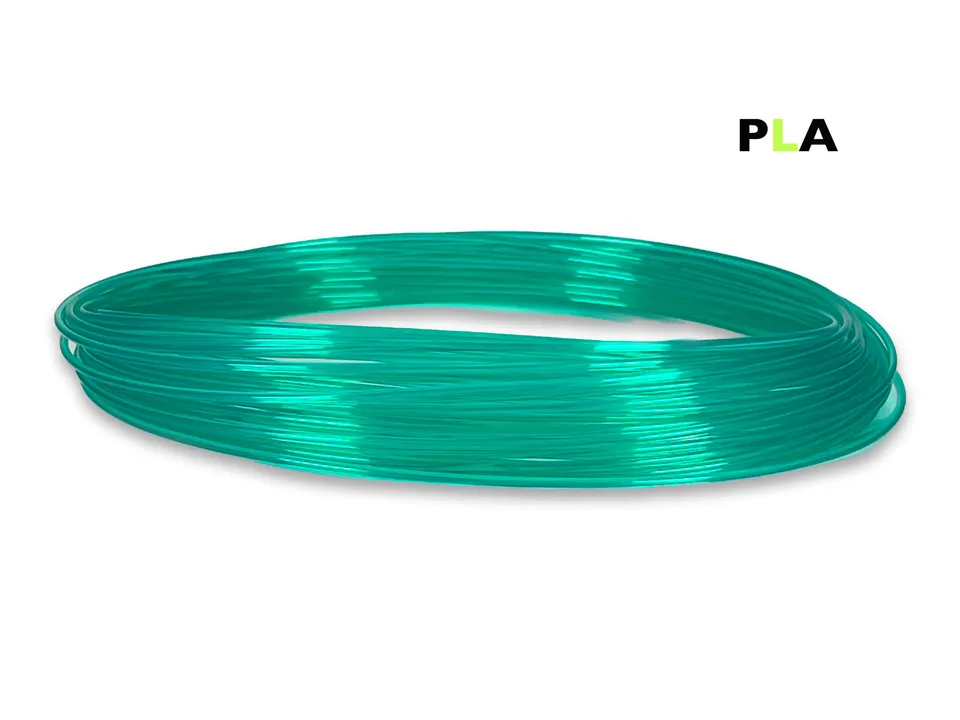 das-filament-pla-filament-sample-50-g-1-75-mm-transluzent-gr-n image 1