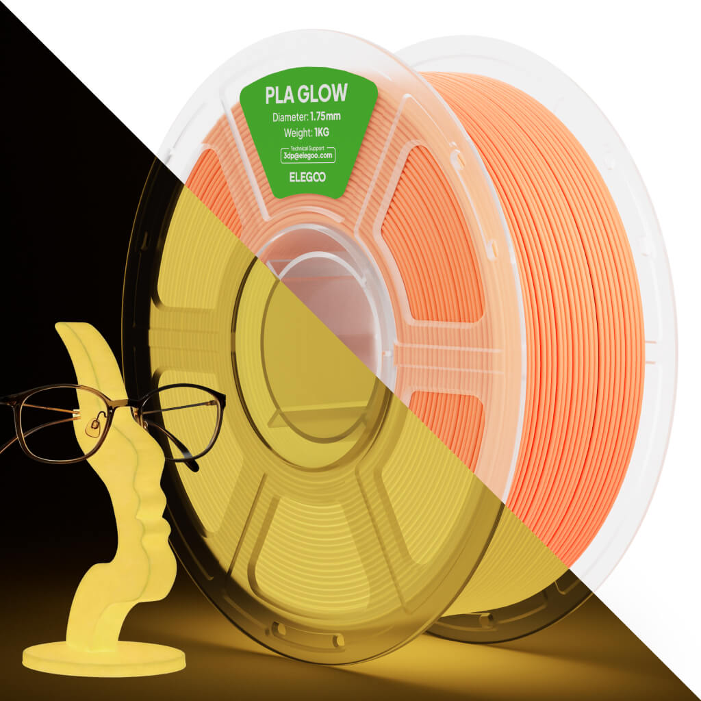 elegoo-pla-glow-filament-1-75-mm-1-kg-glow-in-the-dark image 8