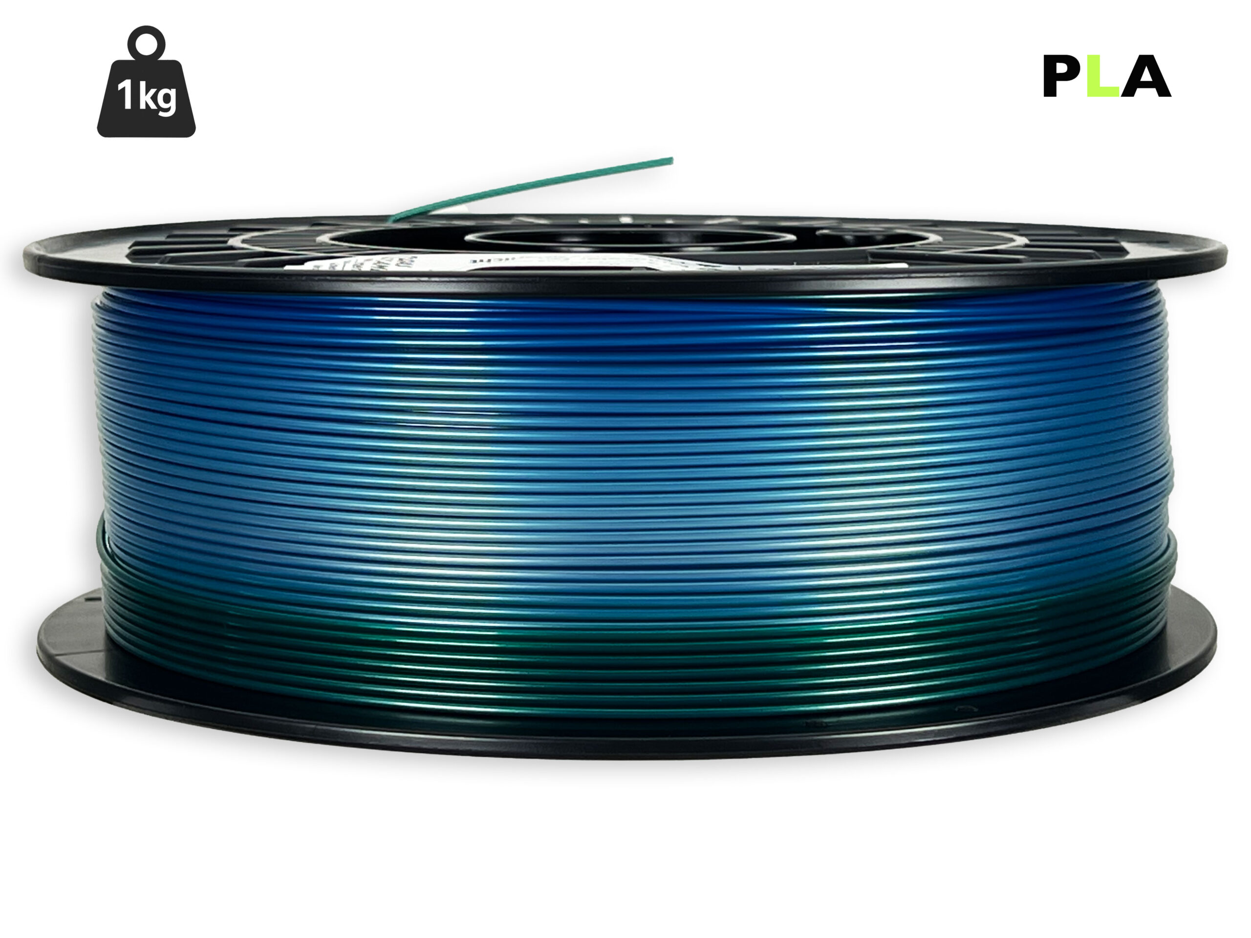 das-filament-pla-filament-1-75-mm-multicolor-polarlicht-1-kg image 1