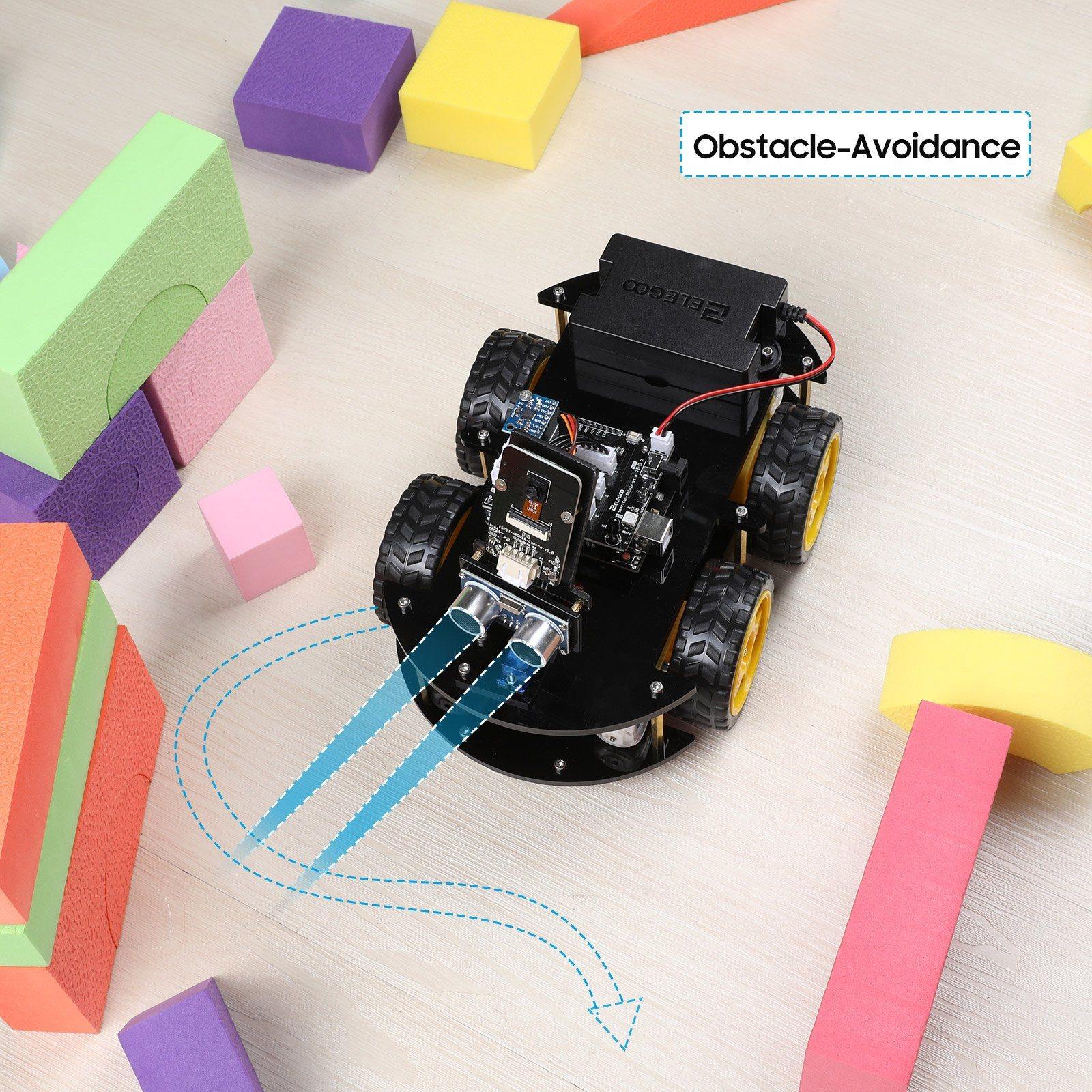 elegoo-smart-robot-car-kit-v4-0-mit-kamera-arduino-lernset image 4