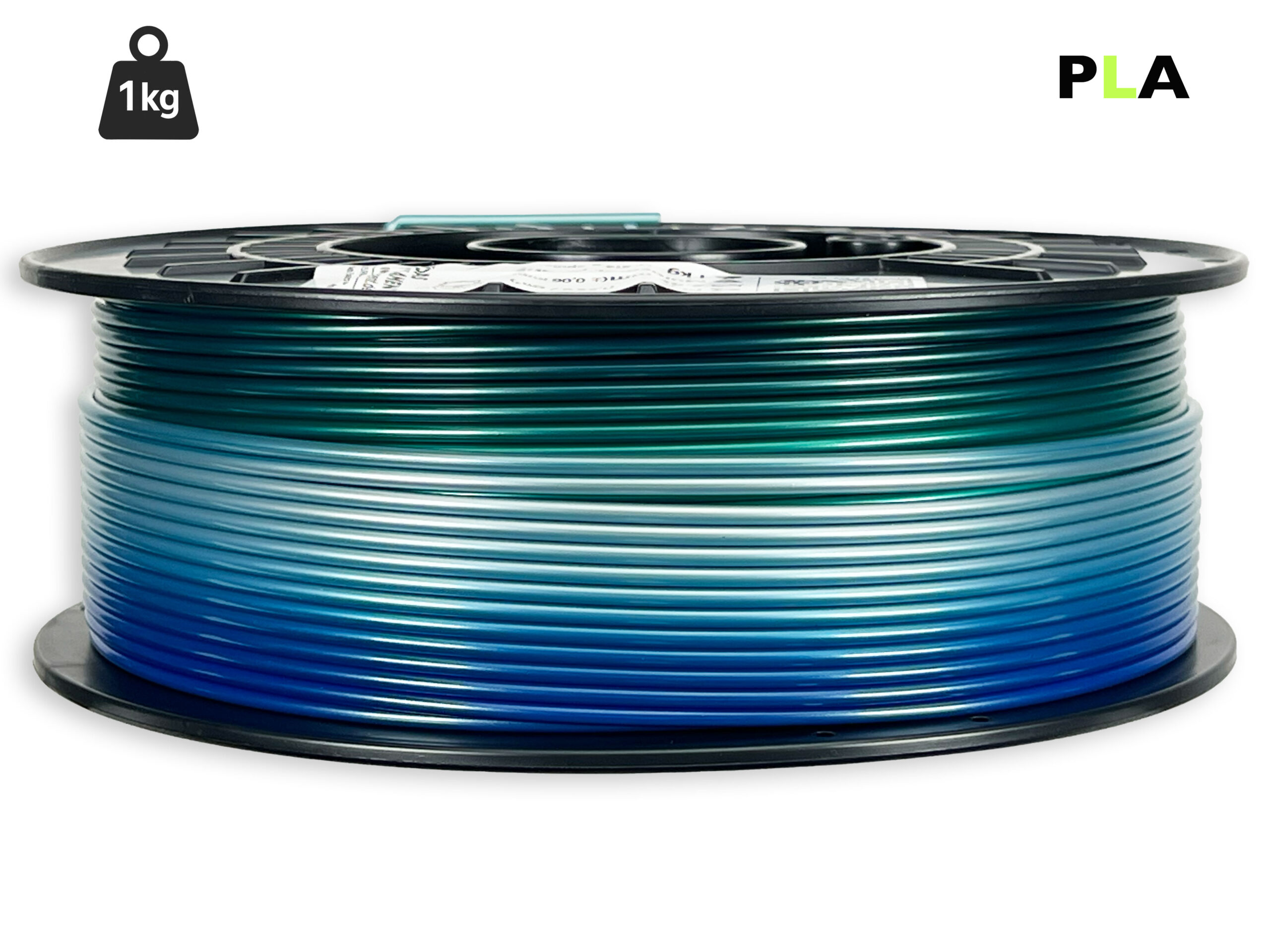 das-filament-pla-filament-2-85-mm-multicolor-polarlicht-1-kg image 1