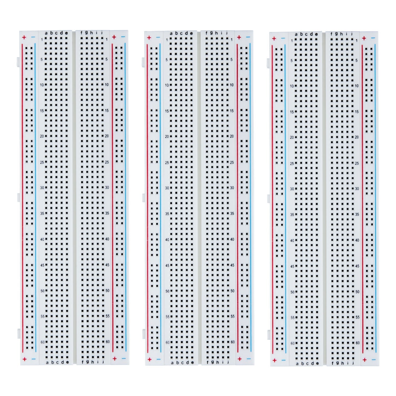 elegoo-breadboard-830-punkte-prototyp-kit-3-st-ck image 1