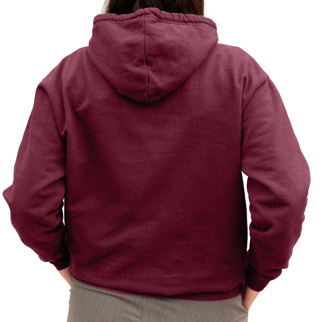 azurefilm-varsity-hoodie-bordeaux-red-lifestyle-kapuzenpullover image 5