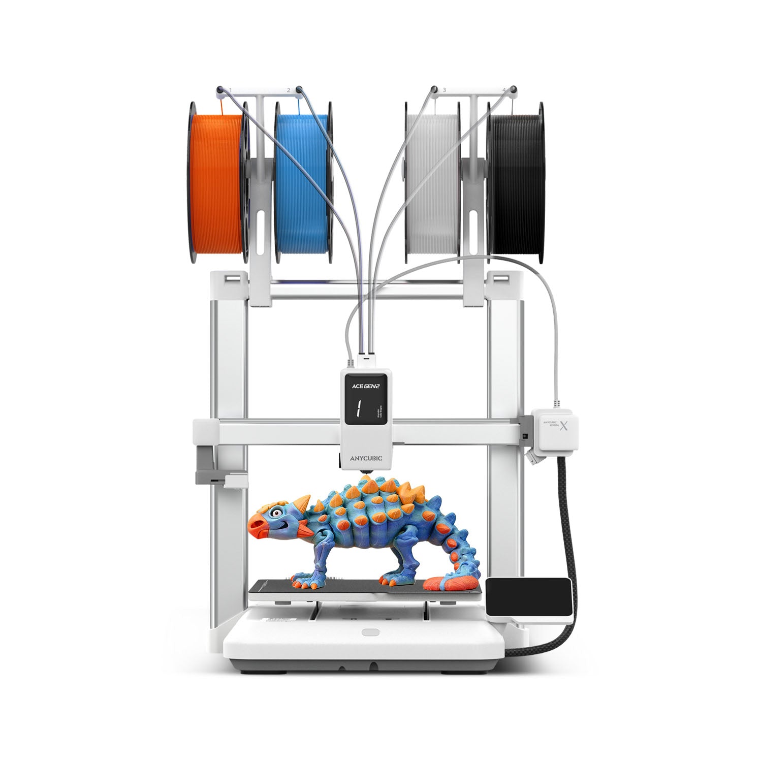 anycubic-kobra-x-4-farb-3d-drucker-leiser-fdm-drucker-f-r-einsteiger image 1