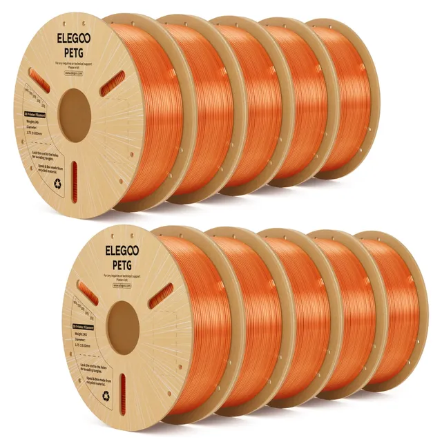 elegoo-petg-transluzent-filament-10-kg-gro-packung-f-r-fdm-drucker image 1