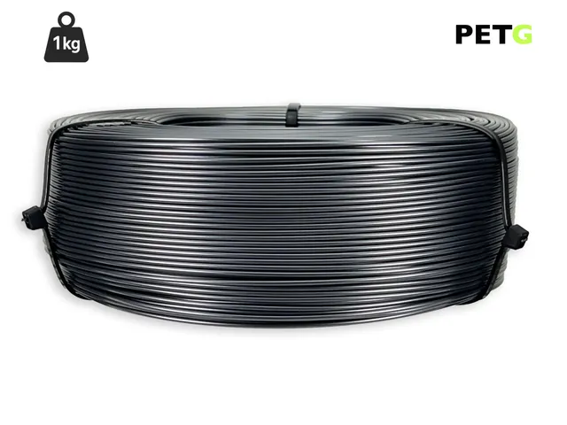 das-filament-petg-filament-1-75-mm-anthrazit-v2-1-kg-refill image 1