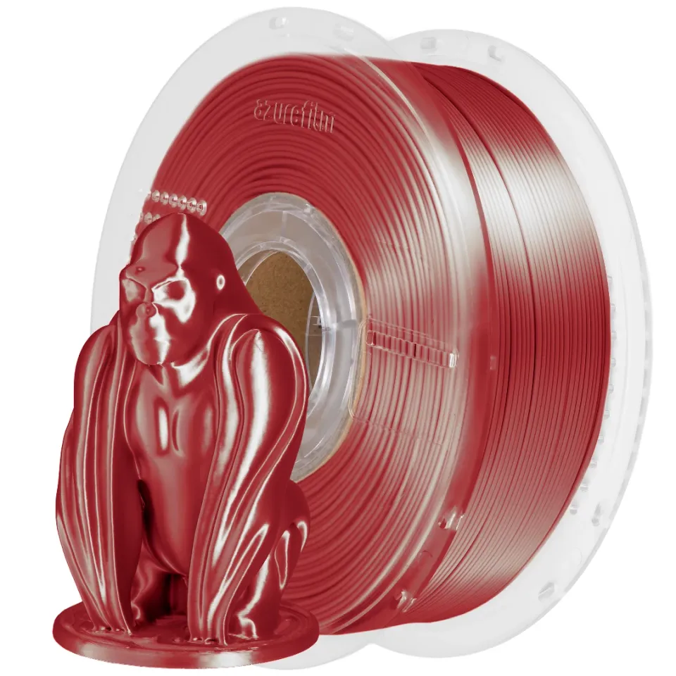 azurefilm-pla-silk-bordeaux-3d-drucker-filament image 1