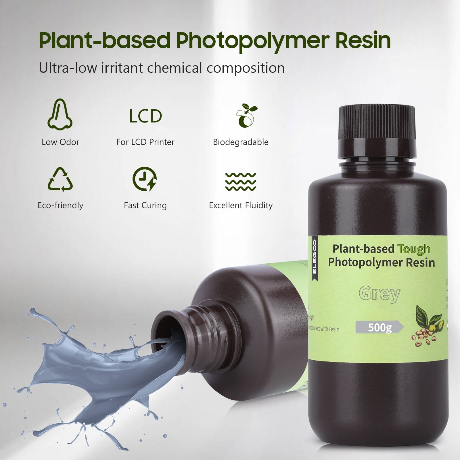 elegoo-harz-auf-pflanzenbasis-soja-resin-f-r-lcd-drucker image 2