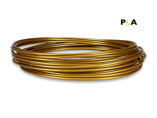 das-filament-pla-filament-sample-2-85-mm-gold-v2-50-g image 1
