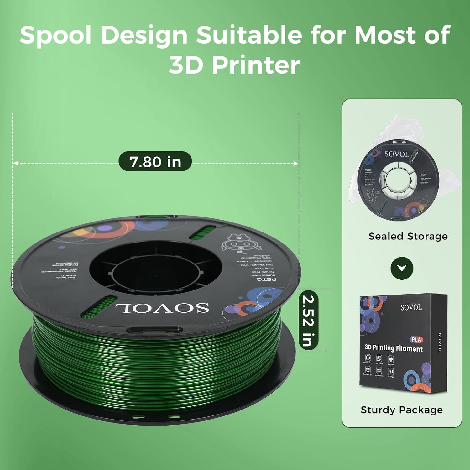 sovol-green-petg-3d-drucker-filament-1-75-mm-1-kg-0-03-mm image 8