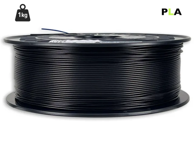 das-filament-pla-filament-1-75-mm-schwarz-matt-1-kg image 1
