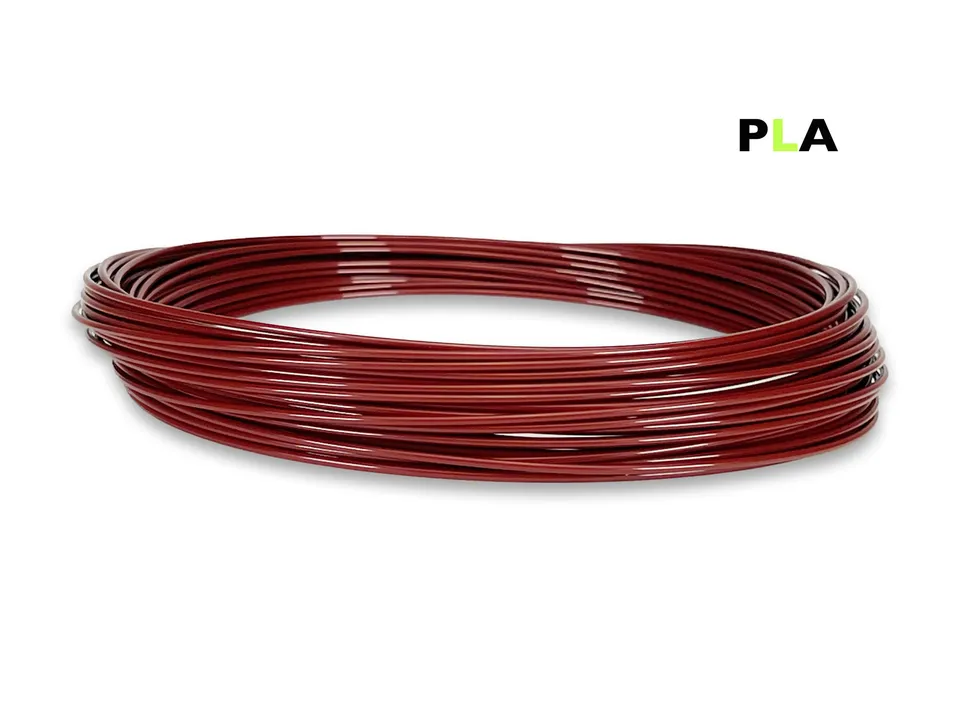 das-filament-pla-filament-sample-1-75-mm-kastanienbraun-50-g image 1
