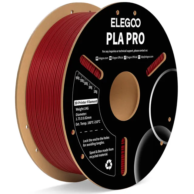 elegoo-pla-pro-filament-1-75-mm-1-kg-schwarz image 1