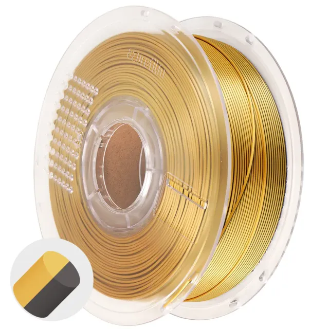 azurefilm-pla-silk-dual-color-3d-filament-golden-shadow image 1