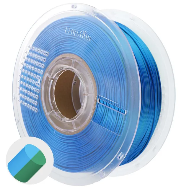 azurefilm-pla-silk-dual-color-emerald-surf-gr-n-blau-filament image 1