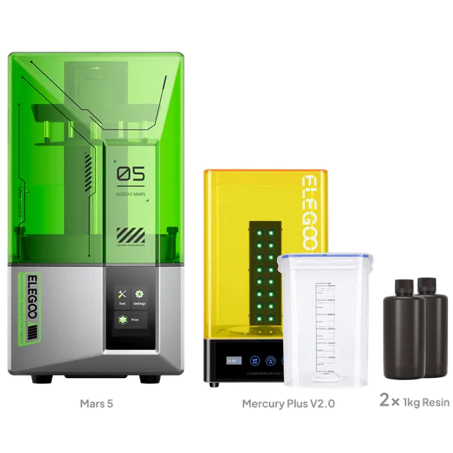 elegoo-mars-5-komplettpaket-resin-drucker-mercury-plus-v2-0-harz image 1
