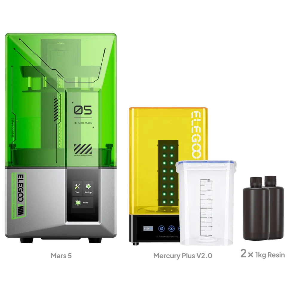 elegoo-mars-5-komplettpaket-resin-drucker-mercury-plus-v2-0-harz image 1