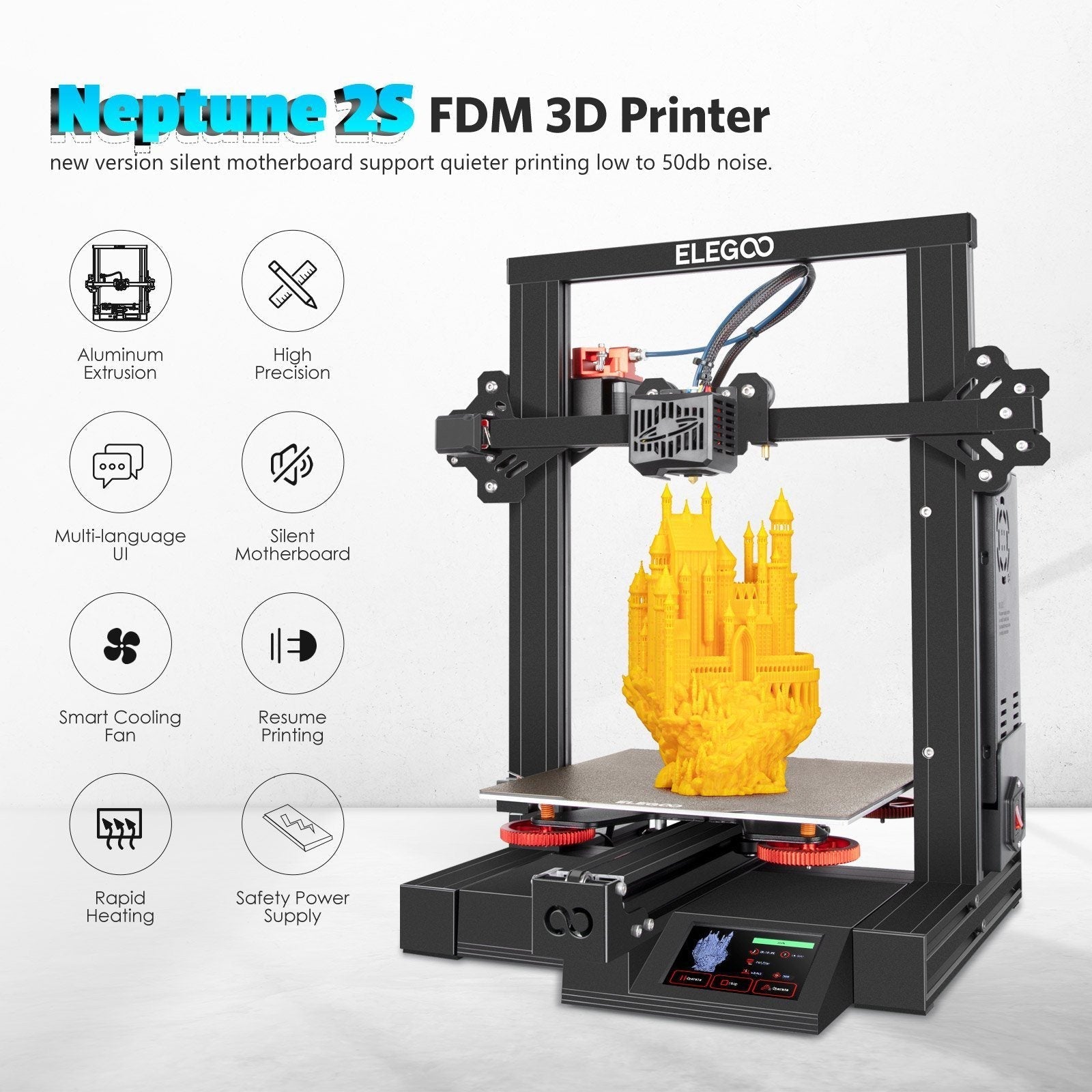 elegoo-neptune-2s-fdm-3d-drucker-mit-titan-extruder image 2