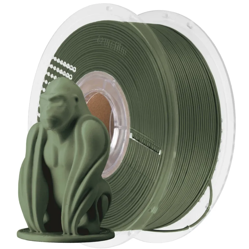 azurefilm-pla-cf-3d-filament-forest-green image 1