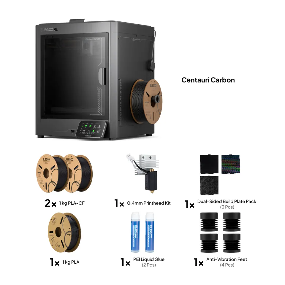 elegoo-centauri-carbon-all-in-one-fdm-3d-drucker-bundle image 1