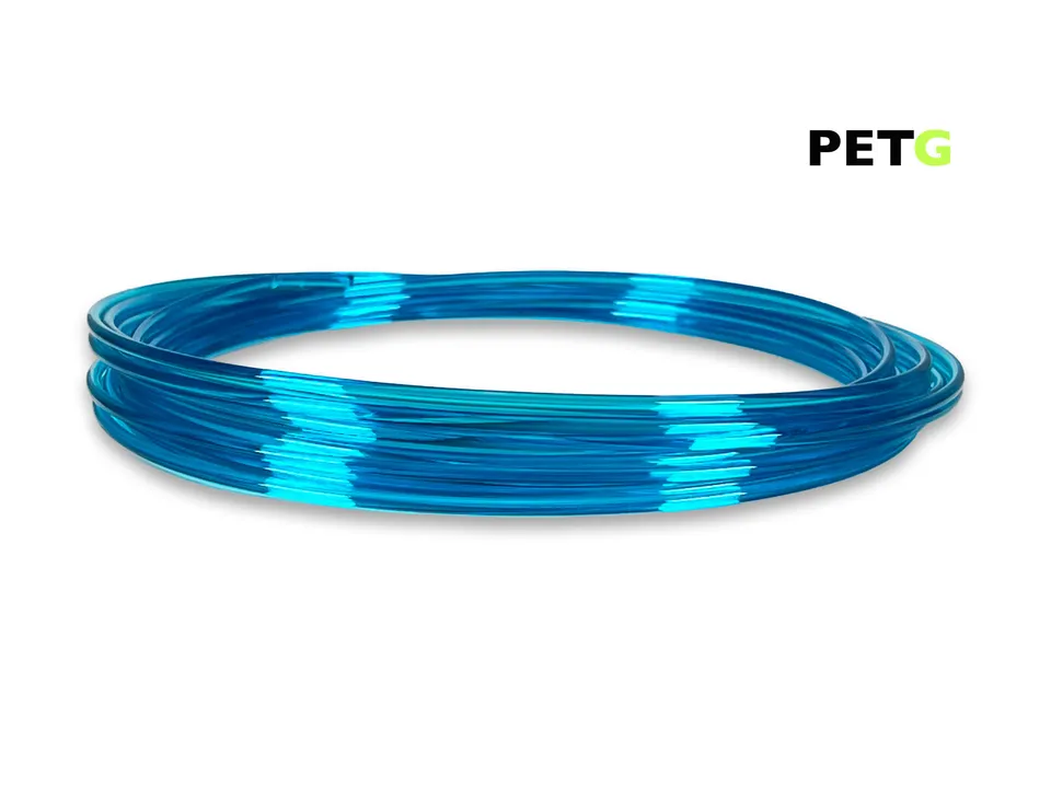 das-filament-petg-filament-sample-50-g-2-85-mm-transparent-blau image 1