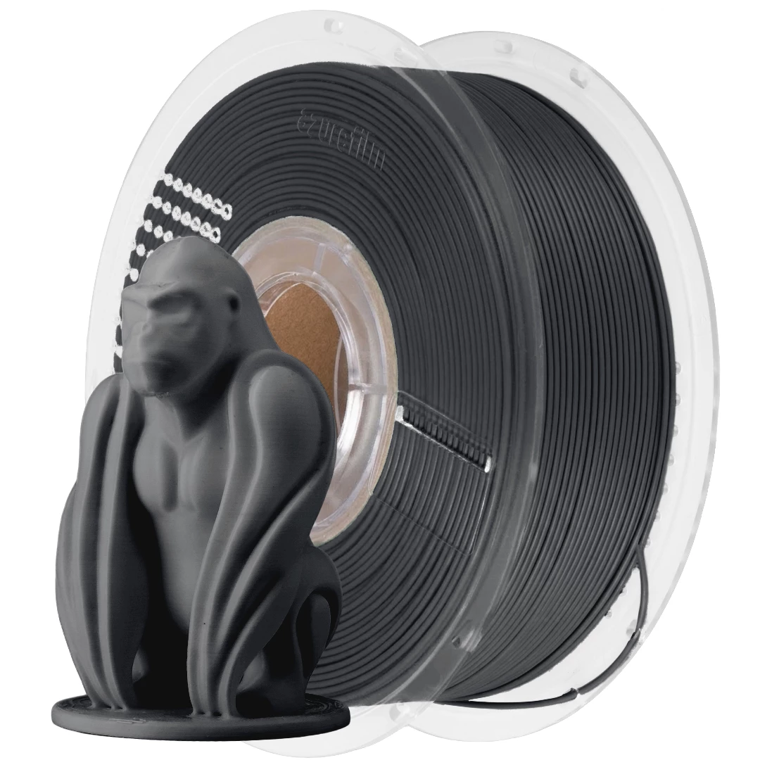 azurefilm-petg-cf-filament-1-75-mm-onyx-black-carbon image 1