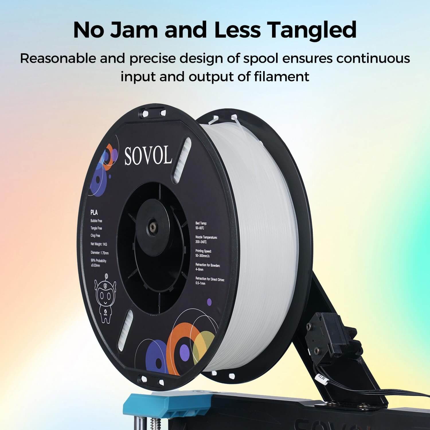 sovol-nachleuchtendes-pla-filament-1-75-mm-glow-in-the-dark-pla-1-kg-rolle image 5