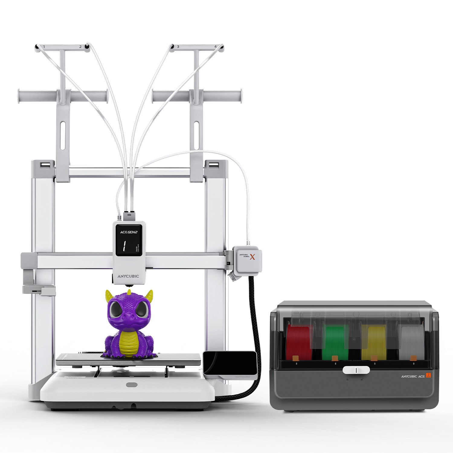 anycubic-kobra-x-combo-neuer-fdm-3d-drucker-mit-mehrfarbendruck-inkl-gratis-fila image 7