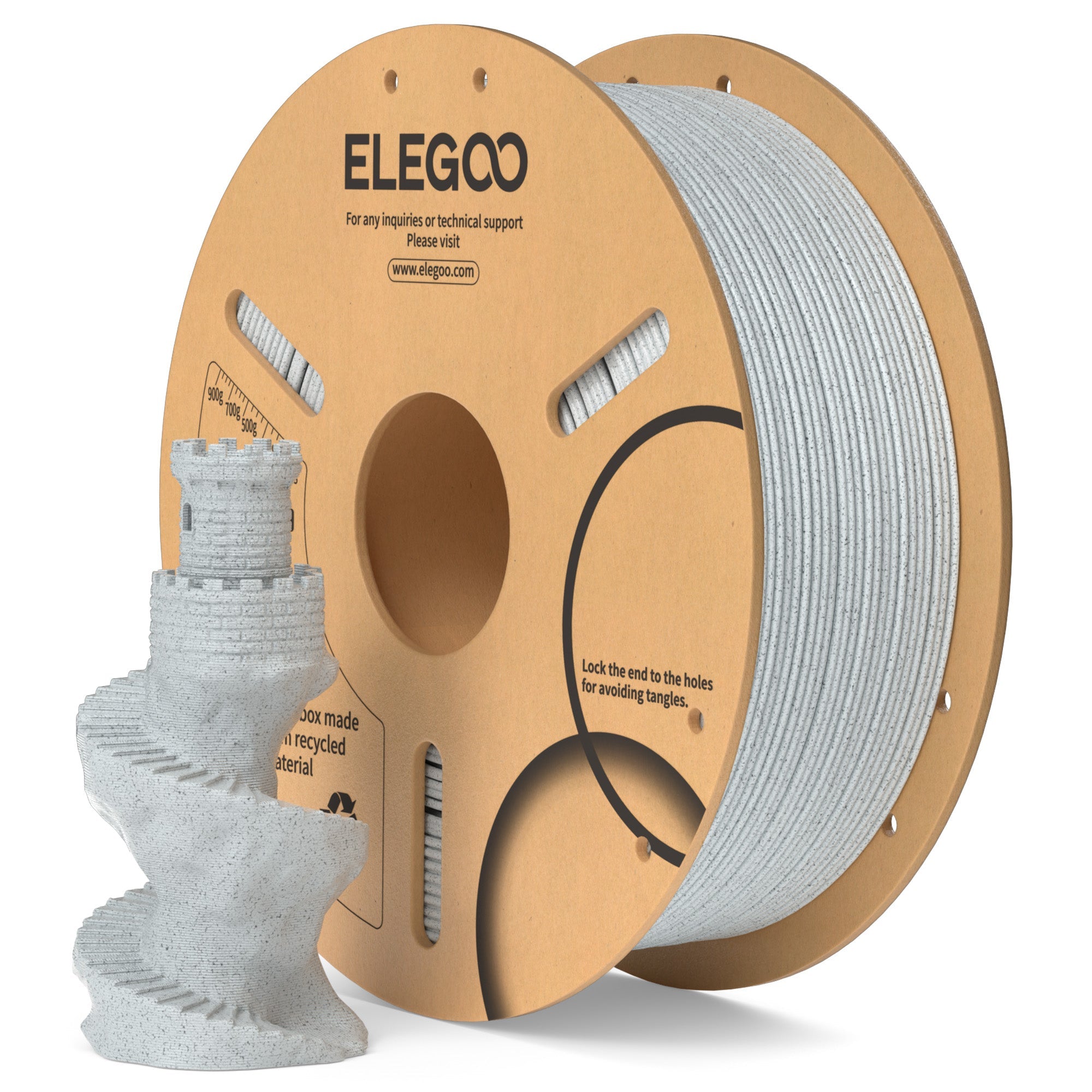elegoo-pla-marmor-filament-stein-look-1-75mm image 2