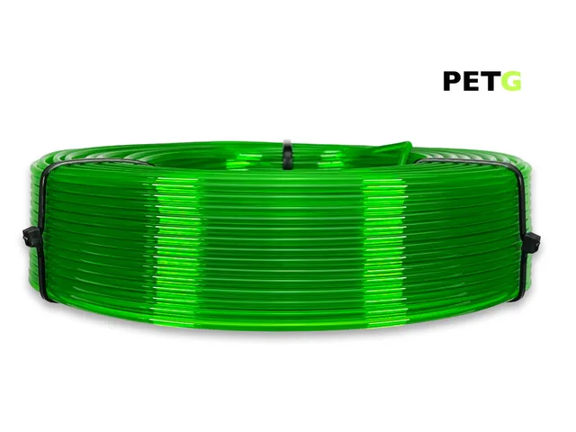 das-filament-petg-filament-2-85-mm-transparent-neongr-n-refill-800-g image 1