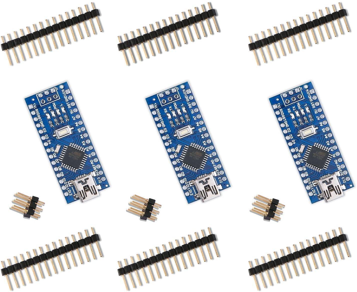 elegoo-nano-v3-0-board-3-st-ck-atmega328p-mikrocontroller image 1