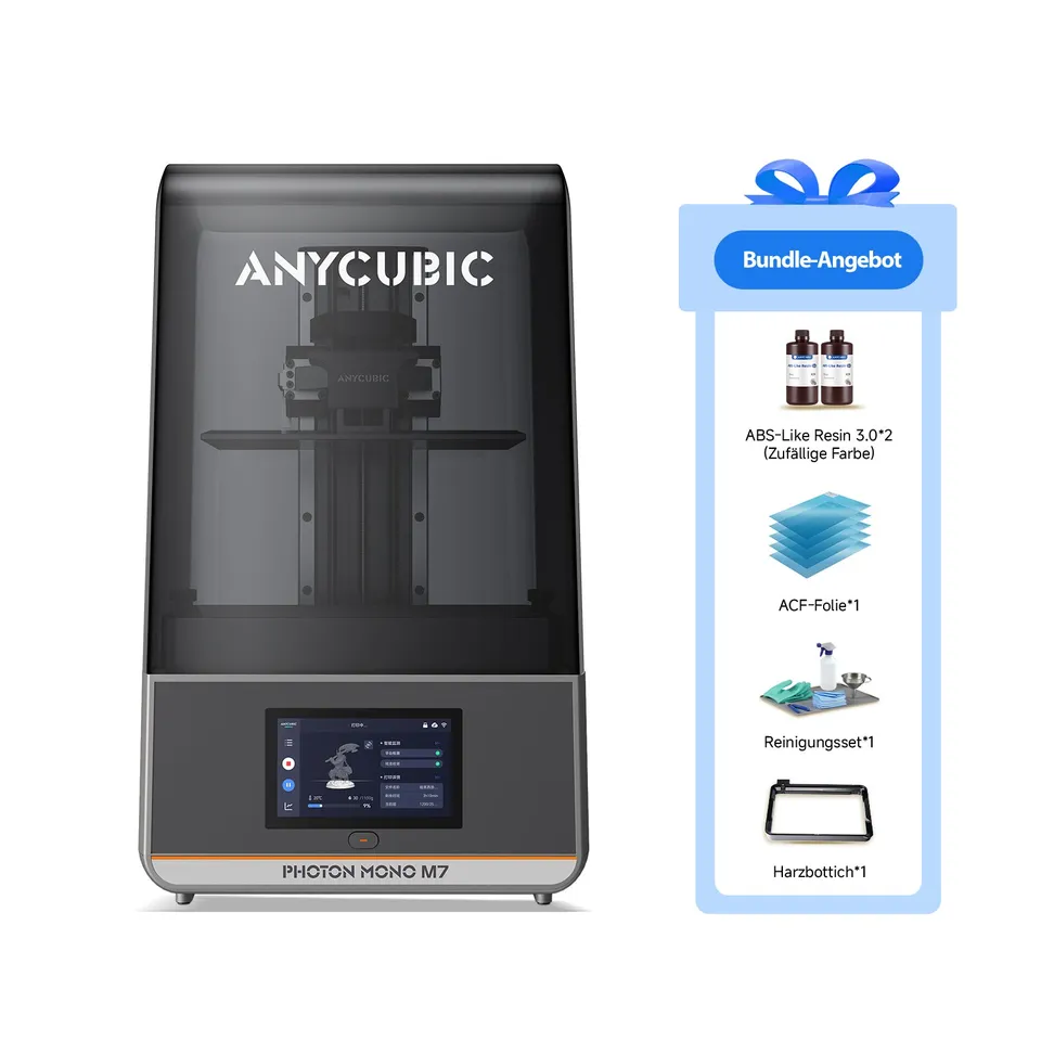 anycubic-photon-mono-m7-starter-bundle-f-r-resin-einstieg image 1