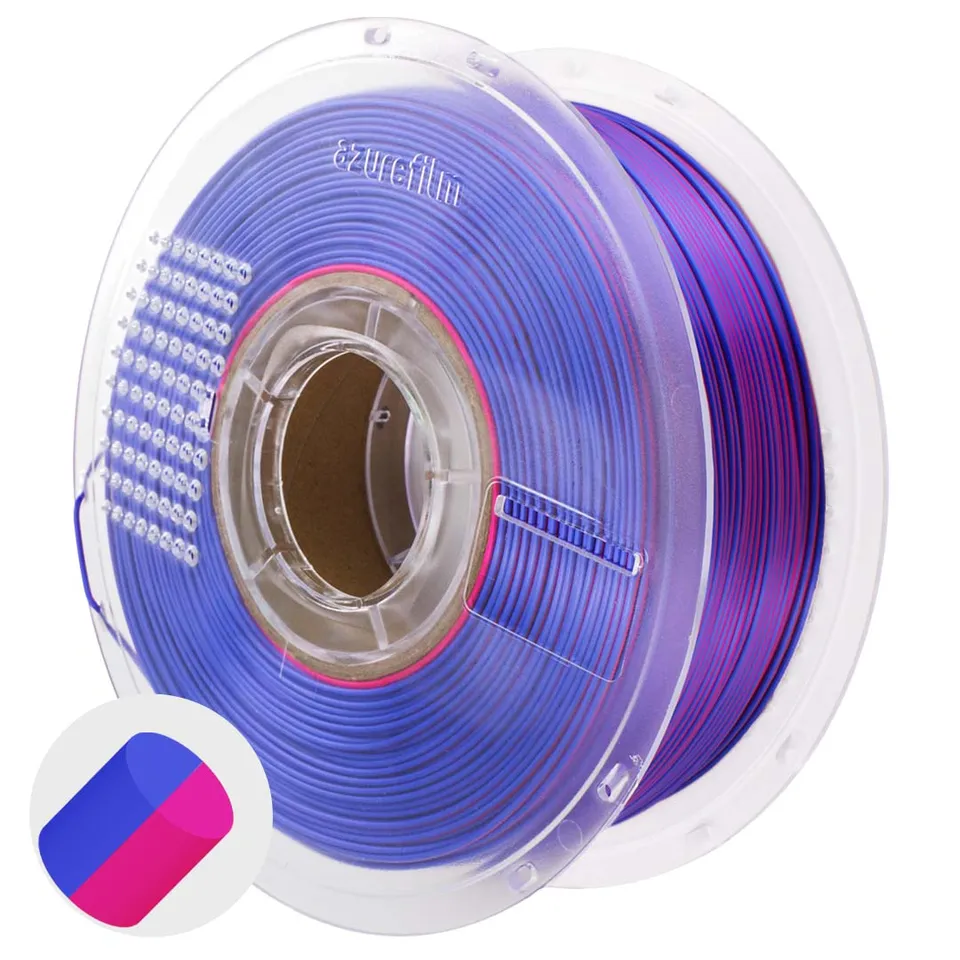 azurefilm-pla-silk-dual-color-velvet-bloom-filament image 1