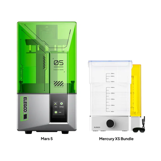 elegoo-mars-5-mit-mercury-xs-bundle-resin-3d-drucker-wasch-h-rtungsstation image 1