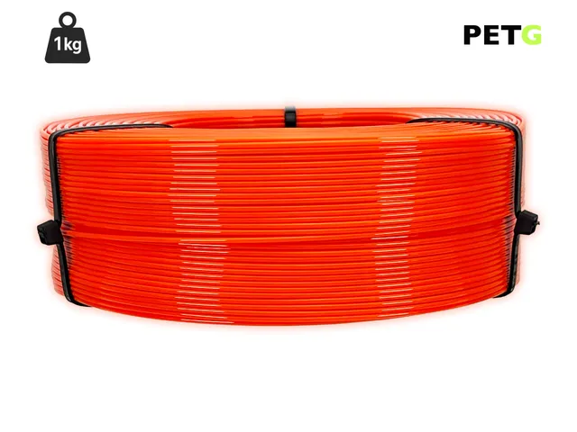 das-filament-petg-filament-1-75-mm-leuchtorange-1-kg-refill image 1