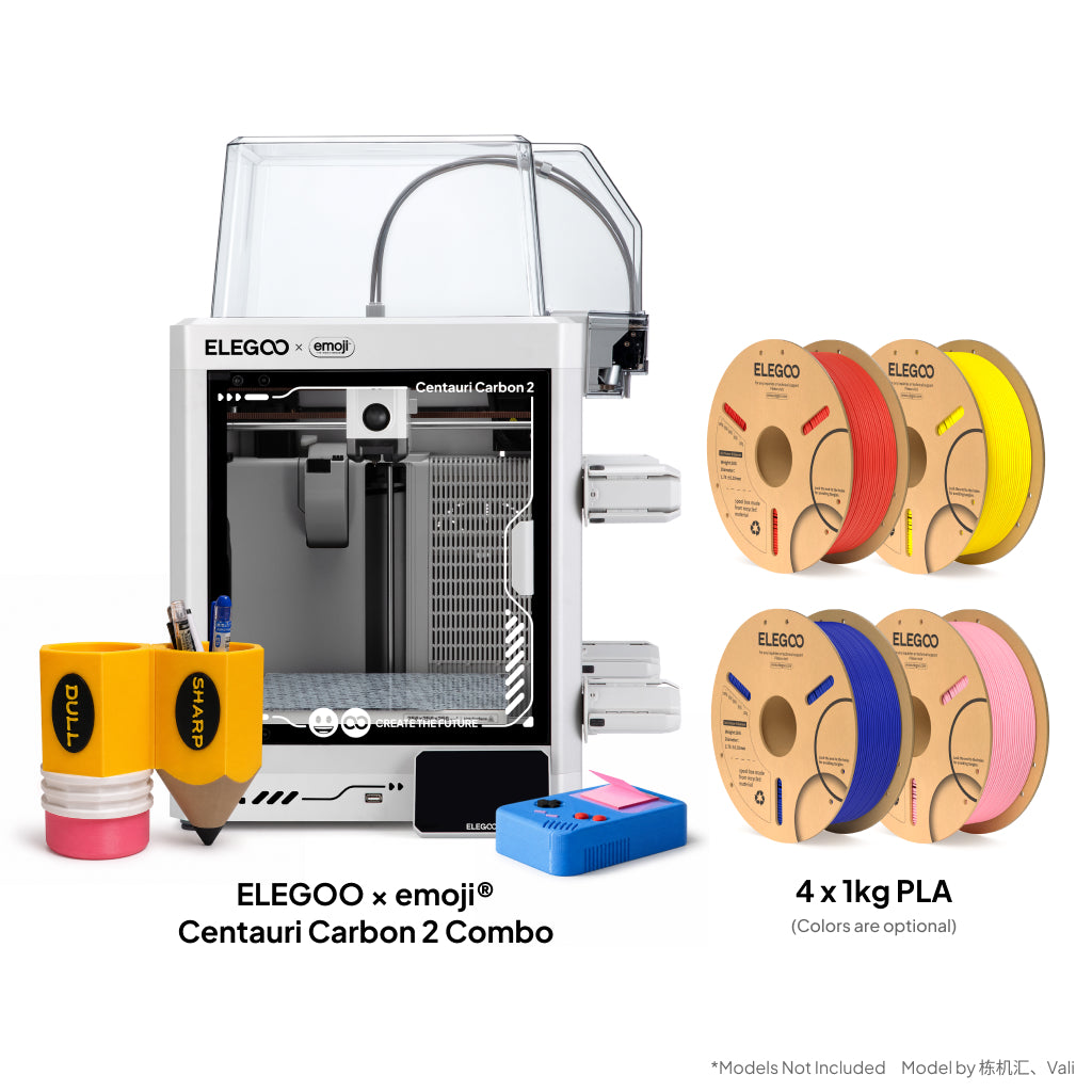 elegoo-centauri-carbon-2-combo-fdm-3d-drucker-custom-desk-stationery-bundle image 3