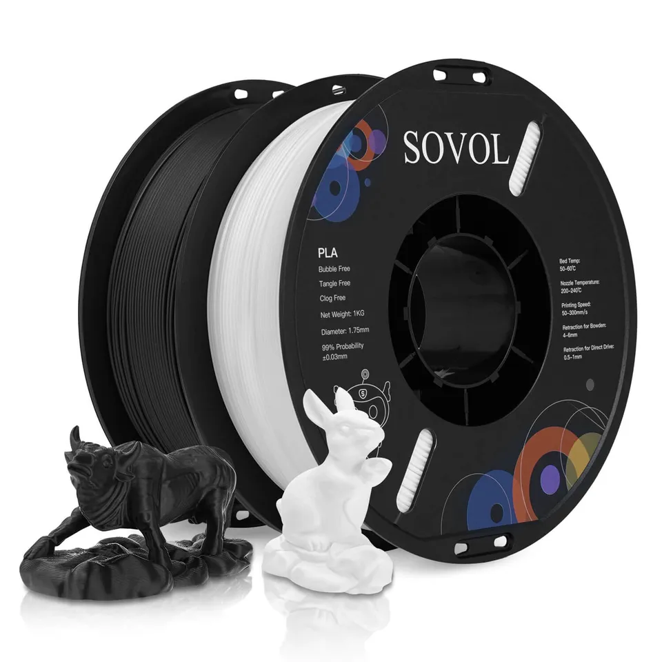 sovol-pla-3d-filament-2kg-1-75mm-value-bundle image 1